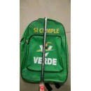 schoolbag/backpack si cumple verde
